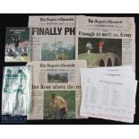 2004 Masters Golf Tournament Collection (5) to incl Masters 2004 Official DVD (unopened), Pairings