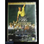 Jack Nicklaus 1986 Masters Golf Tournament DVD (unopened) - celebrating the 20th anniversary of Jack