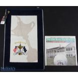 2004 Ryder Cup Oakland Hills official items (2) Oakland Hills Ryder Cup Bag Towel c/w original