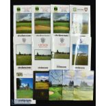 Collection of Scottish Golf Course "Stroke Saver" guides (13) to include 3x Crail Golfing Society