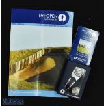 2003 Open Golf Championship Tee Times, Map and official souvenirs (3) played at Royal St George's to