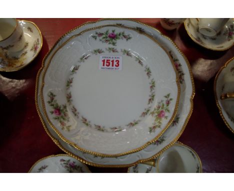 A Rosenthal 'Sanssouci pattern' part tea and dinner service. 