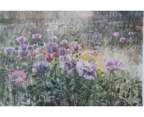 After  NORMAN BATTERSHILL a print of a watercolour painting being  limited edition 86/1000 and 105/1000 signed in pencil by a