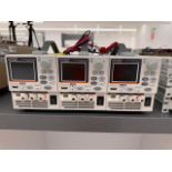 (3x) INSTEK DC power supply, model PPX-3603, serial number GEV181217;GEV181244; GEV181218. / INSTE