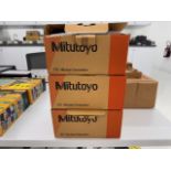 (3x) (New) MITUTOYO U-WAVE R wireless receiver, model 99MAL118B1 / (3x) (Nuevo) Receptor inalambric