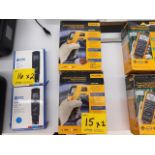 (2x) F LUKE contact and infrared thermometer with LCD graphic display, model 566, Series: 5470171WS