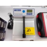 TOBIAS TRANSMISSION DENSITOMETER, model TBX2000, serial number 133817, 1.0 AMPS, 12.0 VDC / DENSIT”