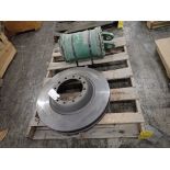Jagenber Hydraulic Cylinder with 28" Disc