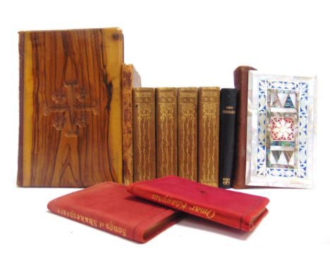 [MISCELLANEOUS]  The Book of Common Prayer, Collins, London, no date, mother of pearl and abalone covers with a leather spine