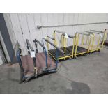 (4) Industrial Carts