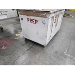 Lot of (9) Work Tables on Wheels