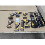 Dewalt Cordless Drills, Impacts, Chargers etc.