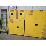 (4) Flame Proof Cabinets in Various Sizes