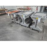 (4) Heavy Duty Plastic Shop Carts
