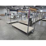 Lot of (4) 6-Wheel Carts