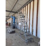 Uline 12 Step Rolling Stairs