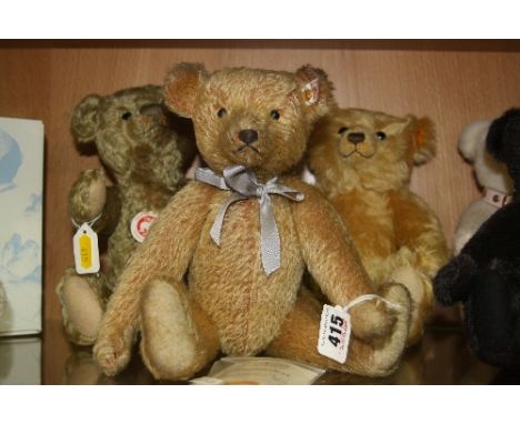 THREE UNBOXED STEIFF BEARS, 'Appolonia Margarete' 125th Anniversary Bear, No.2664 from 2005, Limited Edition, complete with c