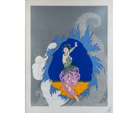 ERTE (RUSSIAN-FRENCH 1892-1990)The Coming of Spring, serigraph on paper67 x 52.5 cm (26 3/8 x 20 5/8 in.) [sight]signed lower