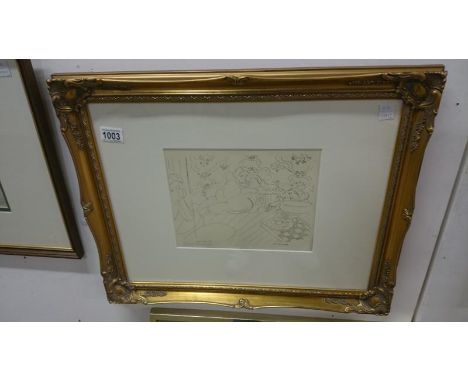 A Henri Matisse lithograph circa 1930 signed in pencil
