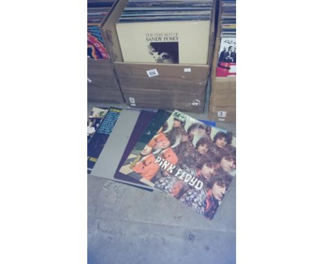 A box of classic rock LP records including Hawkwind, Pink Floyd, Beatles etc
 
10 records chosen at random
Varying conditions