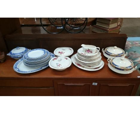 Approximately 25 pieces of Booths Grecian china, approximately 25 pieces of Midwinter stylecraft china and 2 Midwinter tureen