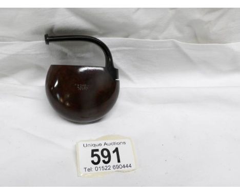 A unusual and rare folding pipe marked Bresbia? Rolex Italy