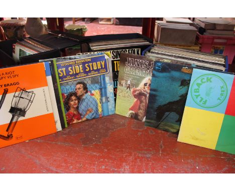 LP Records: a mixed collection on three boxes classical and popular including Neil Young 'After the Gold Rush', Beach Boys 'S