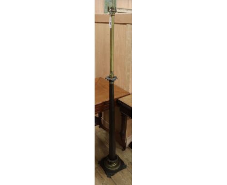 A French Empire style floor lamp H.150cm