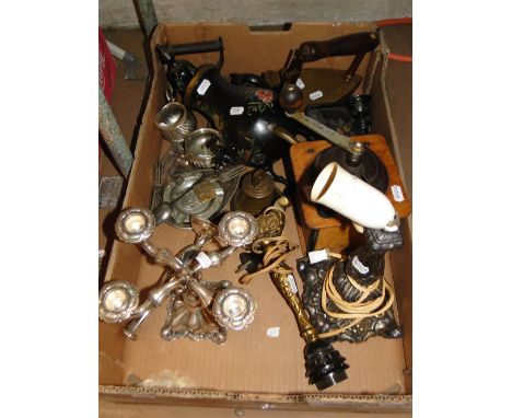 Table lamp, candelabrum, coffee grinder, etc.