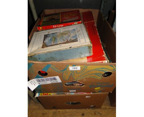 2 Boxes of Vintage jigsaw puzzles.