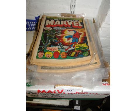 Collection of vintage Marvel Spiderman comics