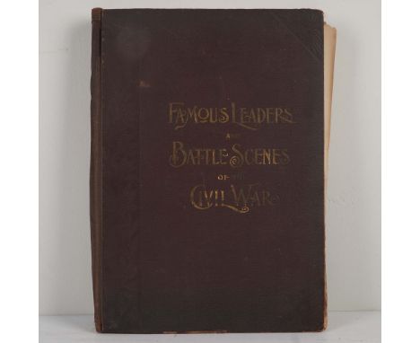 New York: Mrs. Frank Leslie, Publisher, 1896. Hardcover volume titled 'Frank Leslie's Illustrated Famous Leaders and Battle S