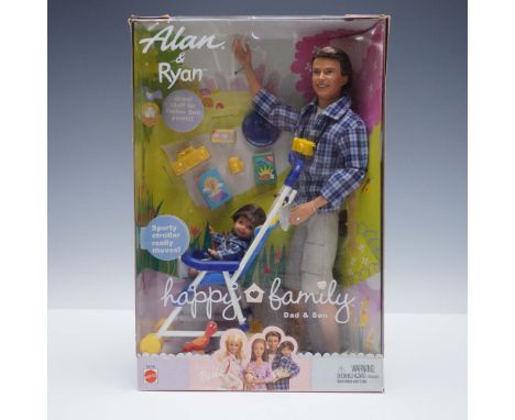 From the Friends of Barbie series, this boxed set features Alan and Ryan enjoying a day out together. The set includes dolls 