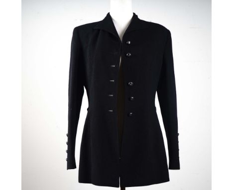 Elevate your outerwear with this sophisticated Valentino Boutique tailored jacket, expertly designed to balance classic elega