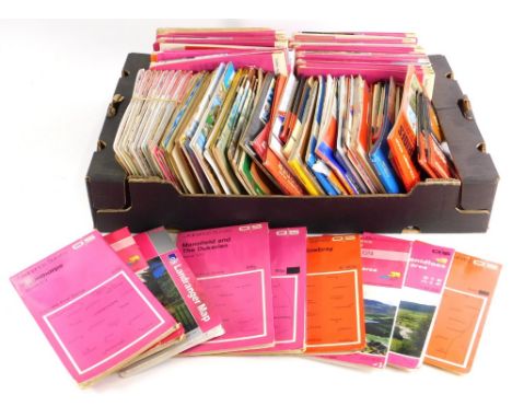 A large quantity of Ordnance Survey maps, various areas mainly north of England.