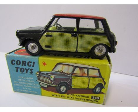 CORGI, "Morris Mini Cooper" model no 249, in original box 