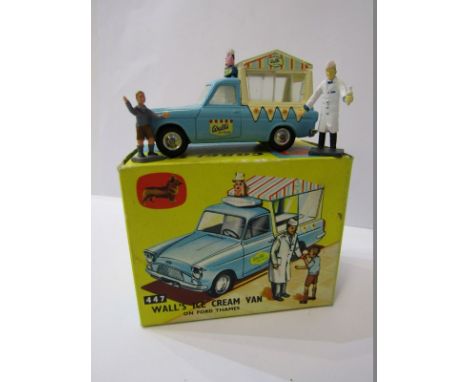 CORGI, "Walls Ice Cream Van with figures", model 447 in original box 