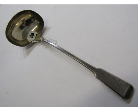 GEORGIAN SILVER LADLE, fiddle pattern ladle, London HM, 1809, approx 6 ozs troy 
