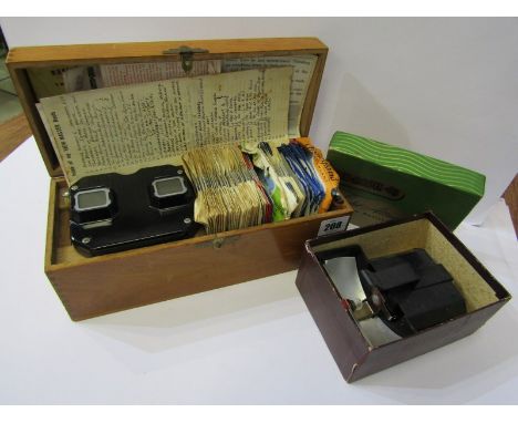 VIEW-MASTER, together with original boxed light attachment and series of slides 