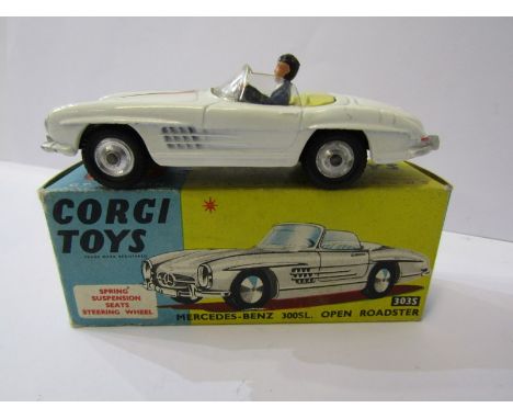 CORGI, "Mercedes Benz 300SL" model no 303S, in original box 