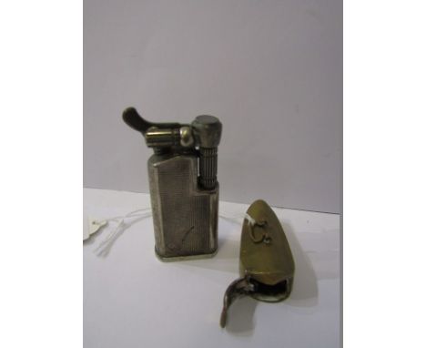 NOVELTY BRASS VESTA CASE &amp; wind proof lighter 