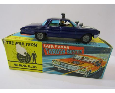 CORGI, "The Man from UNCLE - Thrush Buster", model no 497 with blue body car in original box 