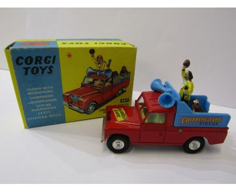 CORGI, "Chipperfield Circus Landrover" model no 487, in original box 