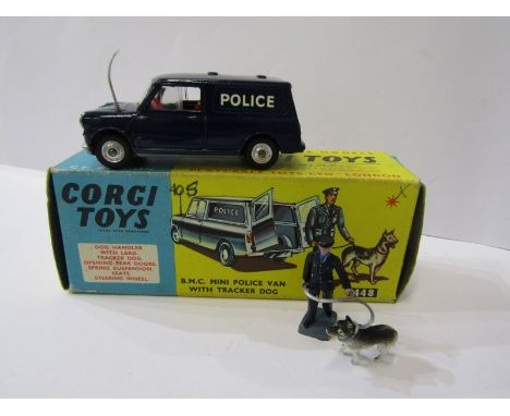 CORGI, "Austin Police Mini Van", model no 448 in original box 