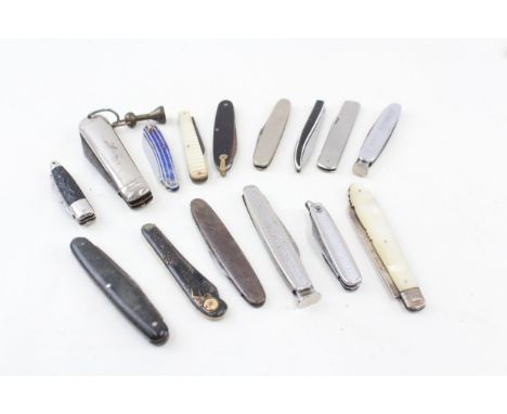 15 x Vintage Assorted Pocket KNIVES 