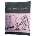 An original copy screenplay for FIRE FROM HEAVEN, based on the novel by Mary Renault. Written by