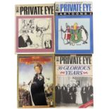 Four satyrical comic books, to include Private Eye and one other