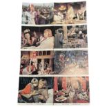 Two sets of 8 colour horror film lobby cards, to include 1973's The Legend of Hell House [starring