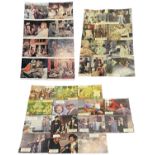 Two full sets of colour lobby cards for Carry On films, together with a quantity of other various