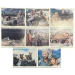 A set of 8 colour lobby cards for Living Free, the sequel to James Hill's 1966 British drama, Born